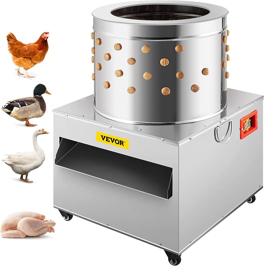 60cm feather plucking machine,4-6 birds